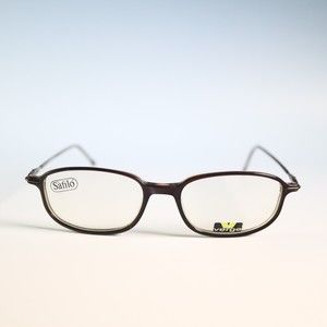 SAFILO verge TEK C4M 50-17 135 slim frame eyeglasses glasses brown Full Rim N6